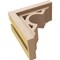 Ekena Millwork 4"W x 8"D x 8"H Classic Sheridan Rough Cedar Woodgrain TimberThane Corbel, Primed Tan CORUR04X08X08SHERCPR - alternate 4